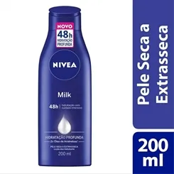 NIVEA LOCAO MILK EX.SECA 200ML