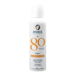 ANASOL OIL FREE SPRAY TRANSP. FPS80 200ML