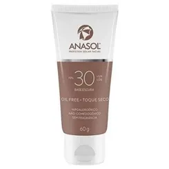 ANASOL BASE ESCURA  FPS 30/75ML OIL FREE