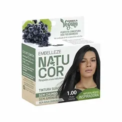 NATUCOR 1.00 PRETO INTENSO