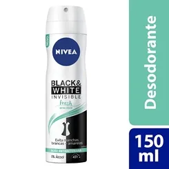 NIVEA AERO INV BL WH FRESH ERVA DOCE 150ML