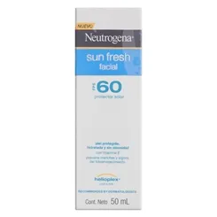 NEUTROGENA SUN FRESH FACIAL FPS60 50ML
