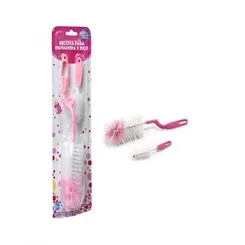 ESCOVA P/LIMPAR MAMAD.E BICO ROSA REF 7795