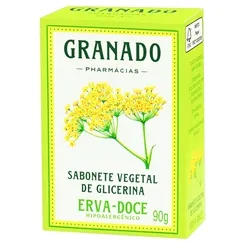 GRANADO SAB GLICERINA ERVA DOCE 90G