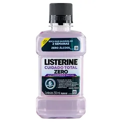 LISTERINE CUIDADO TOTAL ZERO 250ML