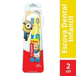 ESCOVA DENT.COLGATE SMILES MINIONS C/2