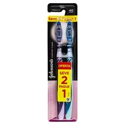 ESCOVA DENT.JOHNSON COMFORT CLEAN G MEDIA L2P1