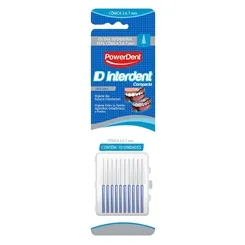 ESCOVA INTERD.ID CONICA 3 A 7MM POWERDENT