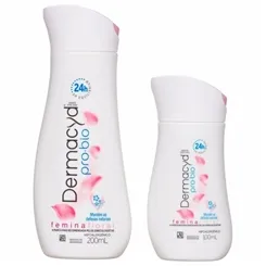 DERMACYD FEMINA KIT C/2 SAB LIQUIDO 200ML+100ML