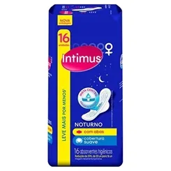 INTIMUS NOTURNO SUAVE C/ABAS C/16