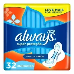 ALWAYS SUPER PROTEÇÃO SECA C/ABAS C/32