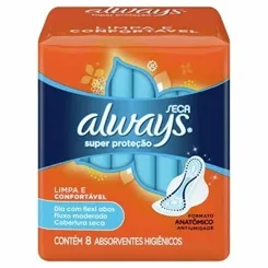 ALWAYS SUPER PROTEÇÃO SECA C/ABAS C/8
