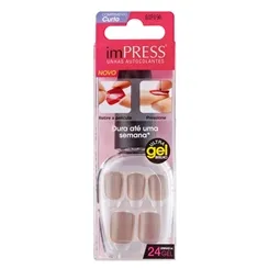 UNHAS IMPRESS CURTA GIRLIE GIRL C/24 KISS BIP090