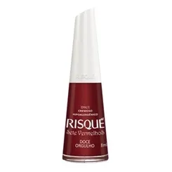 RISQUE ESMALTE 7 VERMELHOS DOCE ORGULHO 8ML