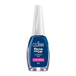 COLORAMA ESMALTE QUADRADO AZUL