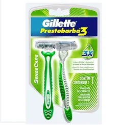 GILLETTE PRESTOBARBA 3 SENSECARE C/1