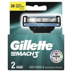 GILLETTE MACH 3 SENSITIVE CART.C/2