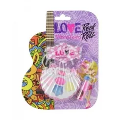 ESTOJO MAQ.INF.C/BATOM E ANEL DISCOTEEN HB86508X