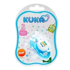 KUKA CHUPETA PLUS SIL.BICO RENDONDA 6+M AZUL
