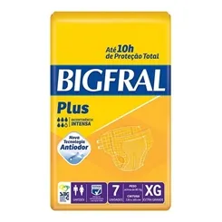 FRALDA  BIGFRAL PLUS XG C/7 FP