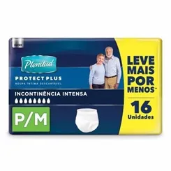 FRALDA PLENITUDE PROTECT PLUS P/M C/16
