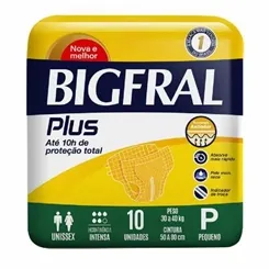 FRALDA  BIGFRAL PLUS P C/10 FP