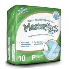 FRALDA MASTERFRAL SOFT P C/10 UN