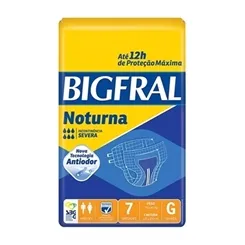 FRALDA  BIGFRAL NOTURNA G C/7