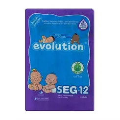 FRALDA  EVOLUTION JUMBO SEG C/12