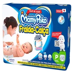 FRALDA MAMYPOKO CALCA MEGA P C/46