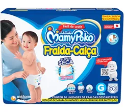 FRALDA MAMYPOKO CALCA SUPER SECA G C/50