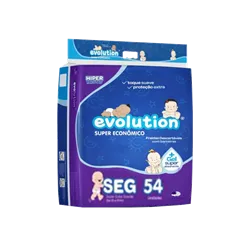FRALDA  EVOLUTION JUMBO SEG C/54