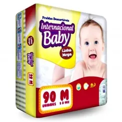 FRALDA INTERNACIONAL BABY MEGA M C/90