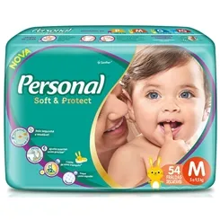 FRALDA PERSONAL BABY MEGA M C/54 UN