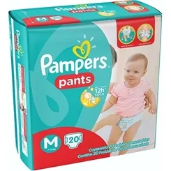 FRALDA PAMPERS PANTS M C/20
