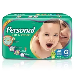 FRALDA PERSONAL BABY MEGA G C/48 UN