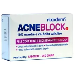 NIXODERM ACNEBLOCK SAB 80G