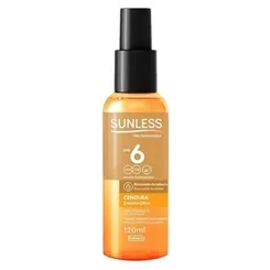 SUNLESS OLEO BRONZ CEN FPS6 120ML