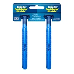 PRESTOBARBA ULTRAGRIP AZUL C/2