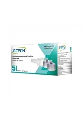 AGULHA P/CANETA INSULINA 31G 5MM C/100 G-TECH