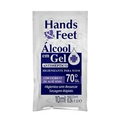 ALCOOL GEL HANDS AND FEET 10ML BRINDE