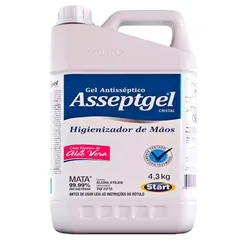 ALCOOL GEL ASSEPTEGEL CRISTAL 4,5KG