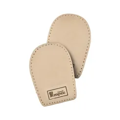 CALCANHEIRA ANTI-IMPACTO CALK COURO BEGE 33/36