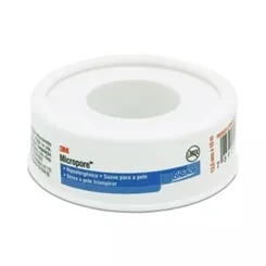MICROPORE BRANCA 3M 1,2CM X 10M