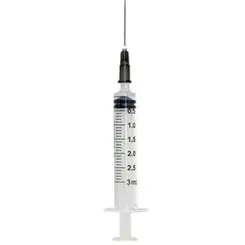 SERINGA 3ML LUER C/AGULHA