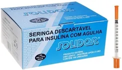 SERINGA INSULINA SOLIDOR 1ML
