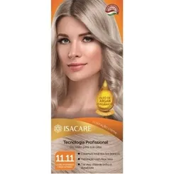 ISACARE TINTURA 11.11 LOURO PLATINADO CINZA INTENSO