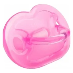 CHUP.LOLLY 100% SILICONE ORT. TAM1 ROSA