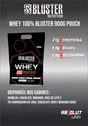 ABSOLUT BLUSTER WHEY 100% PURE TRISABOR 900G