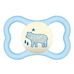 CHUPETA  MAM AIR NIGHT (6+ MESES BOYS)